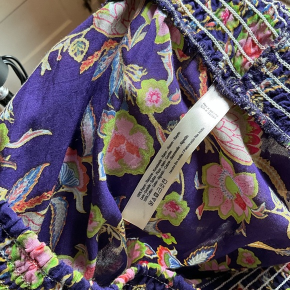 Anthropologie Corfu Floral Flare Pants - Picture 5 of 5